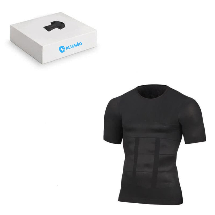 T-Shirt Correcteur de posture et gainant - Mixte | Alignéo™