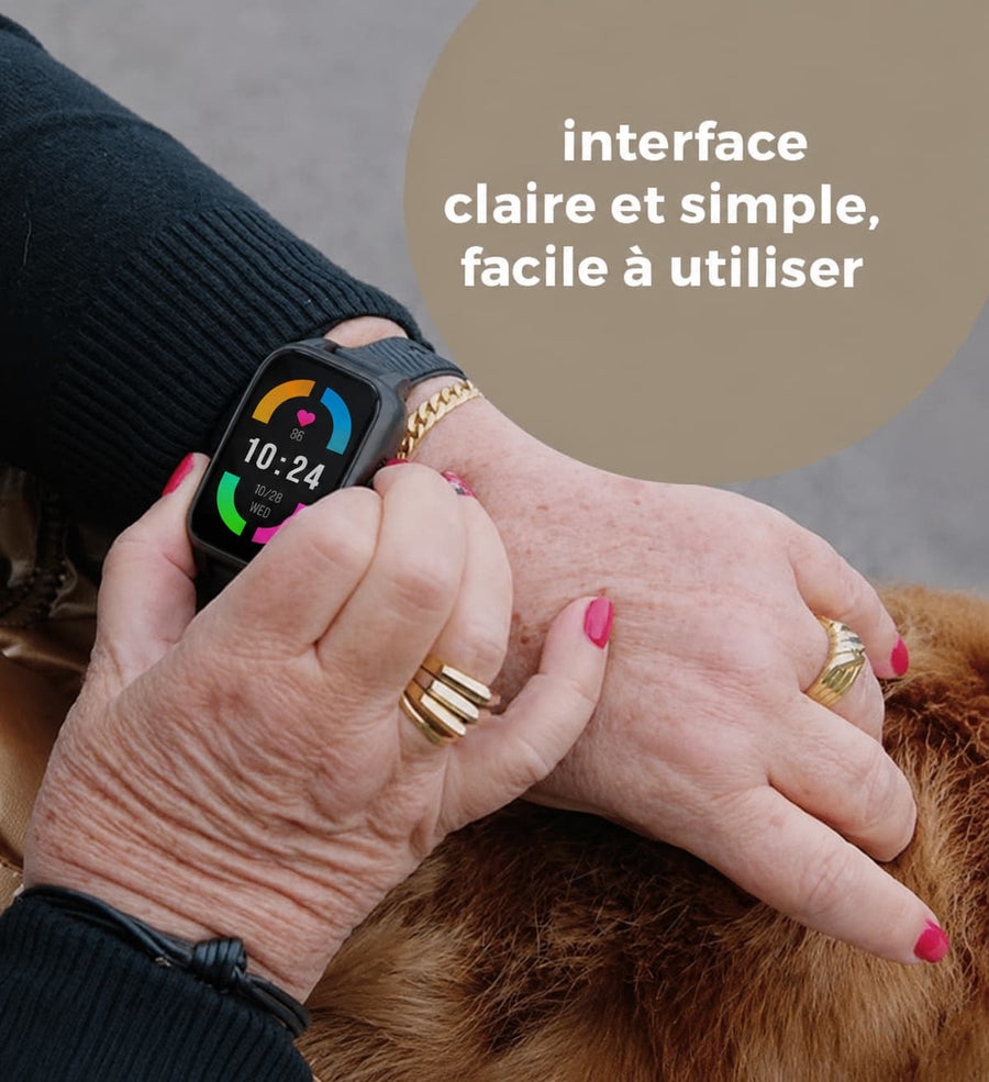 Montre Connectée Senior SOS et Détection de Chute 4G