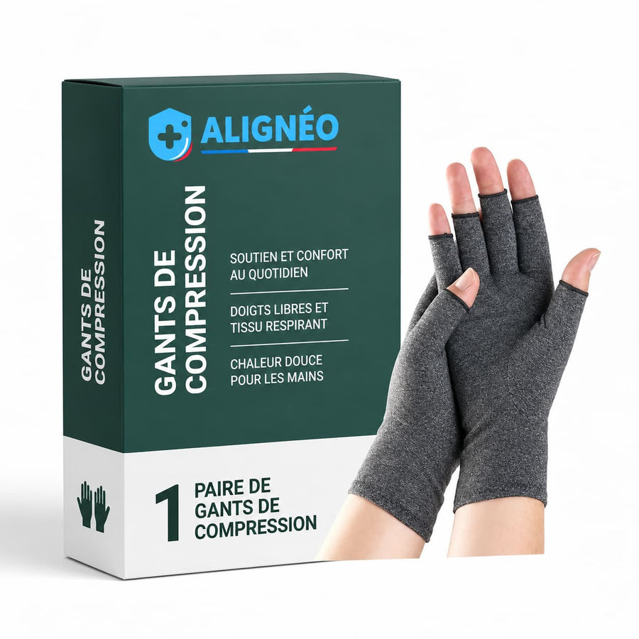 Gants de compression en bambou