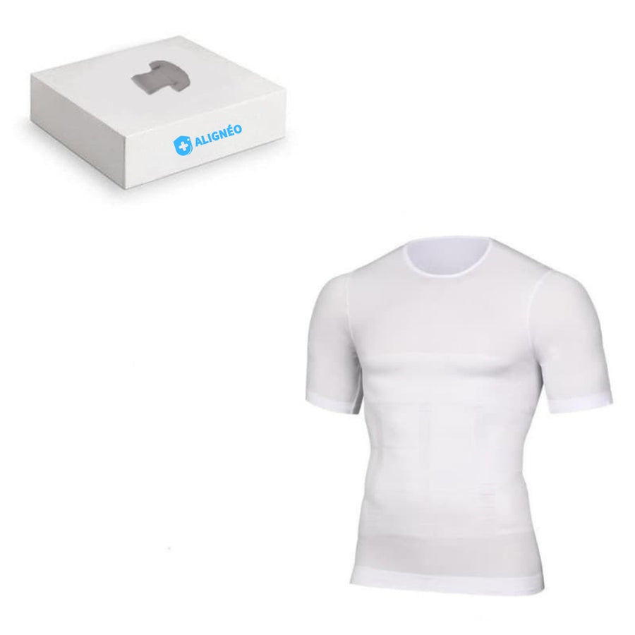 T-Shirt Correcteur de posture et gainant - Mixte | Alignéo™