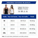 Débardeur Homme Gainant et Correcteur de Posture | Alignéo™