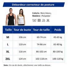 Débardeur Homme Gainant et Correcteur de Posture | Alignéo™