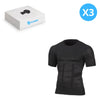 Offre Spéciale 3 T-Shirts Correcteurs de posture et gainant - Mixte | Alignéo™
