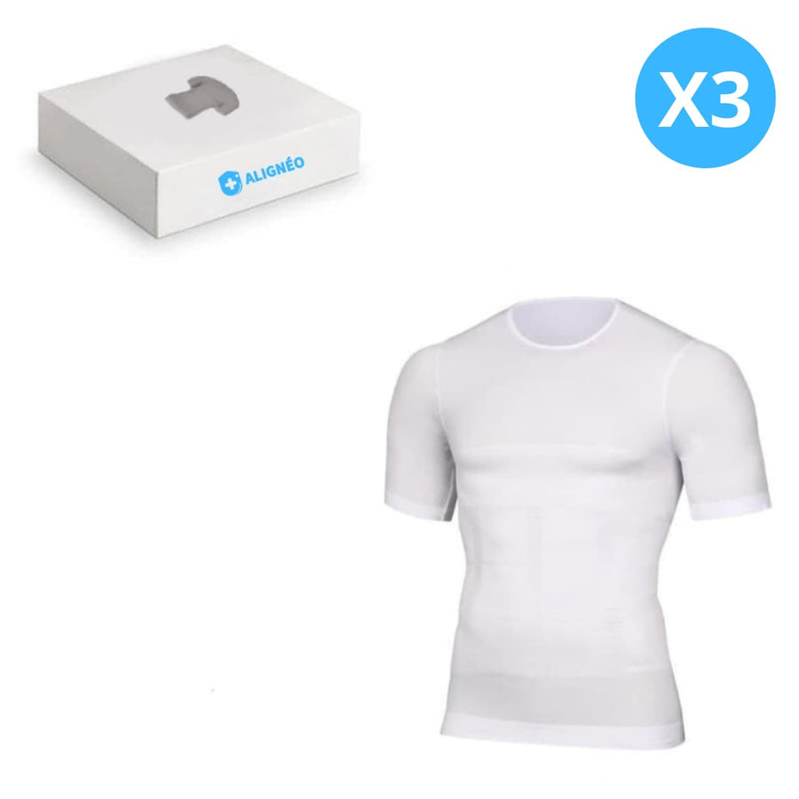 T-Shirt Correcteur de posture et gainant - Mixte | Alignéo™