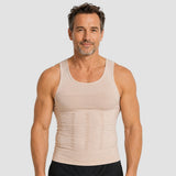 Offre Spéciale 3 Débardeurs Correcteurs de Posture Homme Beige | Alignéo™