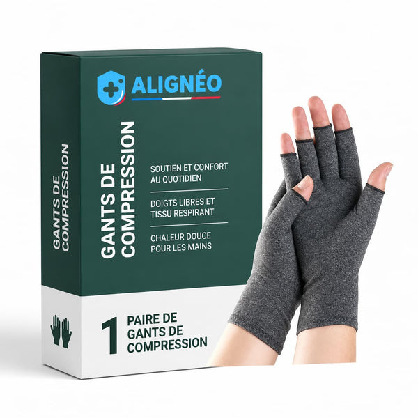 Gants de compression en bambou
