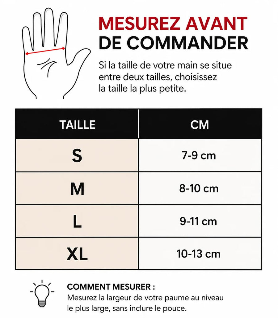 Gants de compression en bambou