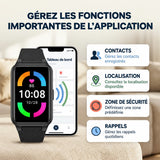 Montre Connectée  Senior SOS et Détection de Chute 4G