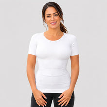 Offre Spéciale 3 T-Shirts Correcteur de posture Femme Blanc | Alignéo™