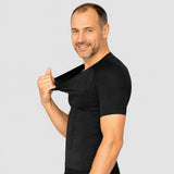 Offre Spéciale 3 T-Shirts Correcteurs de posture Homme Noir | Alignéo™